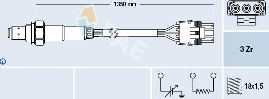 FAE 77120 - Lambda-sonda www.molydon.hr