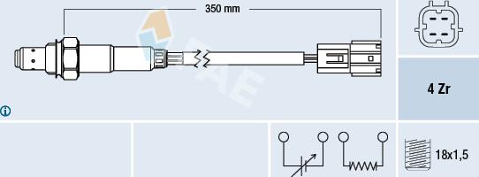 FAE 77391 - Lambda-sonda www.molydon.hr