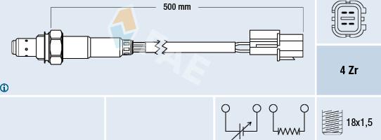 FAE 77344 - Lambda-sonda www.molydon.hr