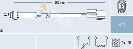 FAE 77350 - Lambda-sonda www.molydon.hr