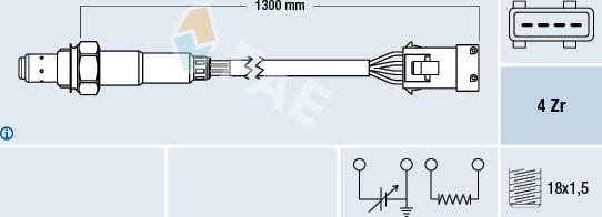 FAE 77369 - Lambda-sonda www.molydon.hr