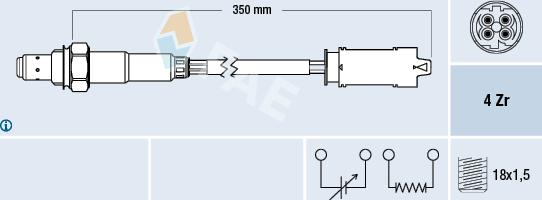 FAE 77368 - Lambda-sonda www.molydon.hr