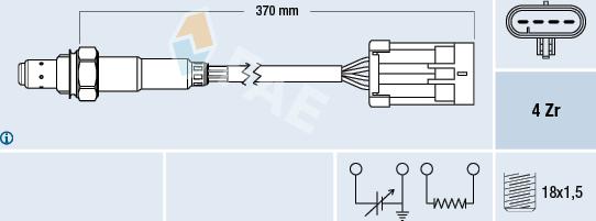 FAE 77309 - Lambda-sonda www.molydon.hr