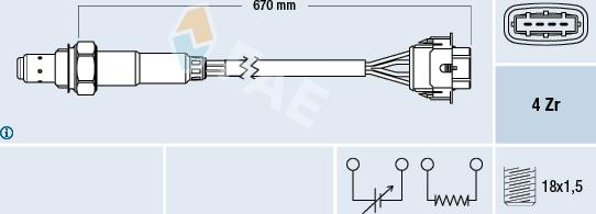 FAE 77304 - Lambda-sonda www.molydon.hr