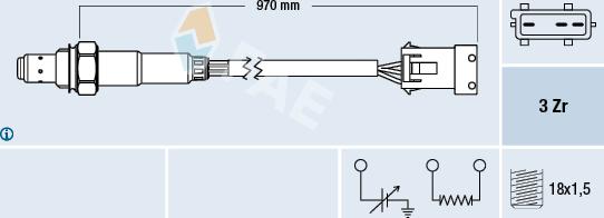 FAE 77306 - Lambda-sonda www.molydon.hr