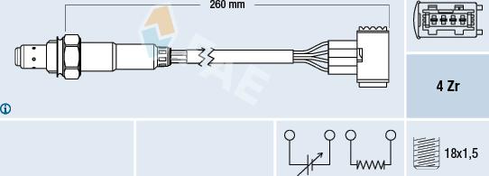 FAE 77389 - Lambda-sonda www.molydon.hr