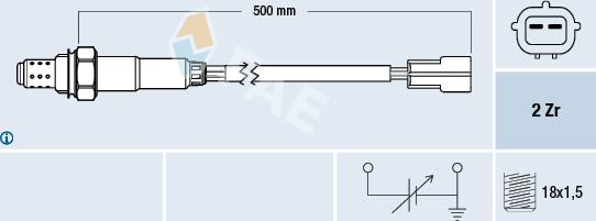 FAE 77324 - Lambda-sonda www.molydon.hr