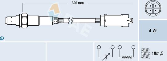 FAE 77327 - Lambda-sonda www.molydon.hr