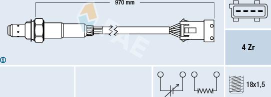 FAE 77372 - Lambda-sonda www.molydon.hr