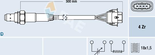 FAE 77246 - Lambda-sonda www.molydon.hr