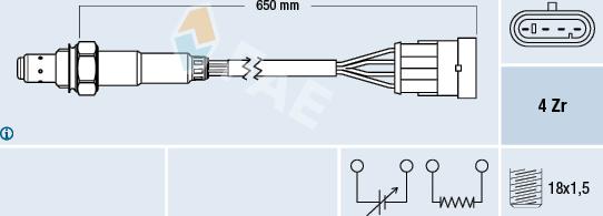 FAE 77219 - Lambda-sonda www.molydon.hr