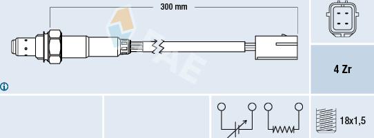 FAE 77215 - Lambda-sonda www.molydon.hr