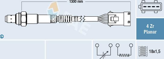 FAE 77284 - Lambda-sonda www.molydon.hr