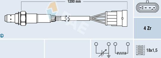 FAE 77221 - Lambda-sonda www.molydon.hr