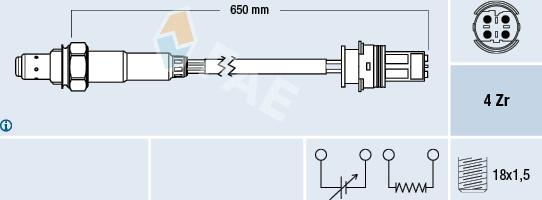 FAE 77278 - Lambda-sonda www.molydon.hr