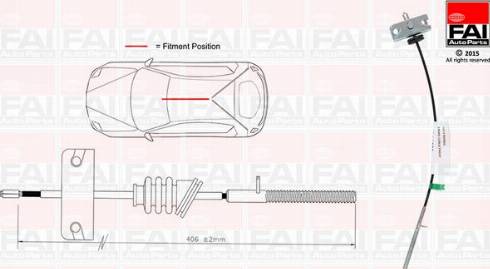 FAI AutoParts FBC0001 - Sajla ručne kočnice www.molydon.hr