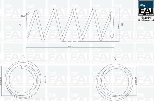 FAI AutoParts FPCS104 - Opruga trapa www.molydon.hr