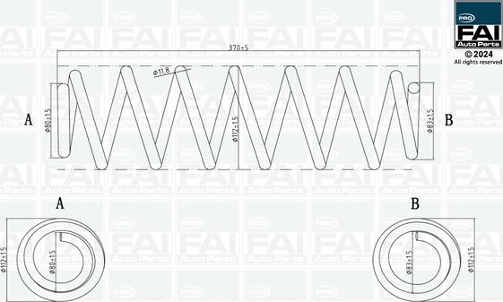 FAI AutoParts FPCS182 - Opruga trapa www.molydon.hr