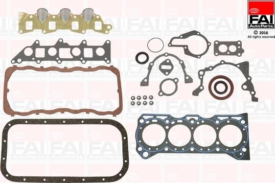 FAI AutoParts FS370 - Kompletan set brtvi, motor www.molydon.hr