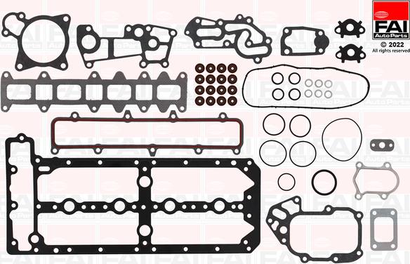 FAI AutoParts HS1626NH - Garnitura brtvi, glava cilindra www.molydon.hr