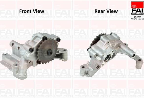 FAI AutoParts OP309 - Pumpa za ulje www.molydon.hr