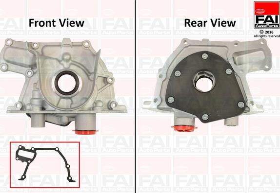 FAI AutoParts OP317 - Pumpa za ulje www.molydon.hr