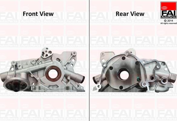 FAI AutoParts OP206 - Pumpa za ulje www.molydon.hr