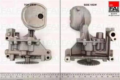 FAI AutoParts OP219 - Pumpa za ulje www.molydon.hr