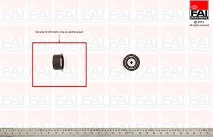 FAI AutoParts T9262 - Vodeći valjak , zupčasti remen  www.molydon.hr