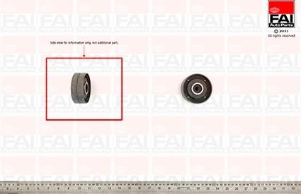 FAI AutoParts T6910 - Vodeći valjak , zupčasti remen  www.molydon.hr