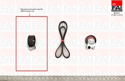 FAI AutoParts TBK450 - Komplet zupčastog remena www.molydon.hr