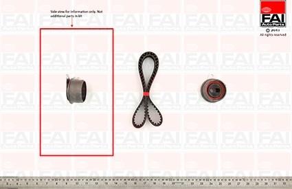 FAI AutoParts TBK425 - Komplet zupčastog remena www.molydon.hr