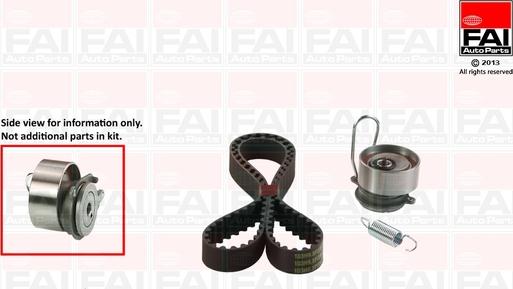 FAI AutoParts TBK501 - Komplet zupčastog remena www.molydon.hr