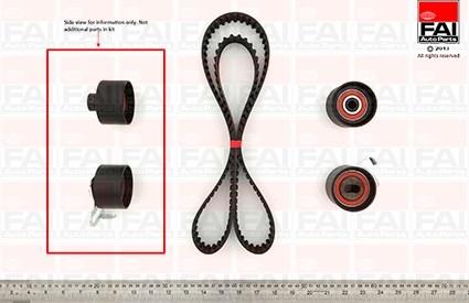 FAI AutoParts TBK130 - Komplet zupčastog remena www.molydon.hr