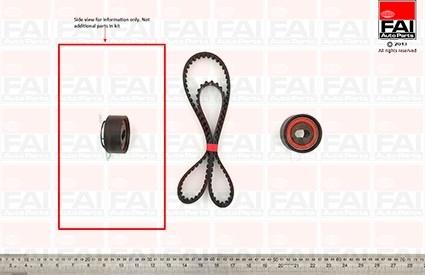 FAI AutoParts TBK137 - Komplet zupčastog remena www.molydon.hr