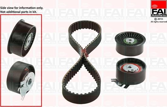 FAI AutoParts TBK341 - Komplet zupčastog remena www.molydon.hr