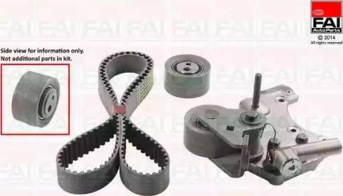 FAI AutoParts TBK319 - Komplet zupčastog remena www.molydon.hr