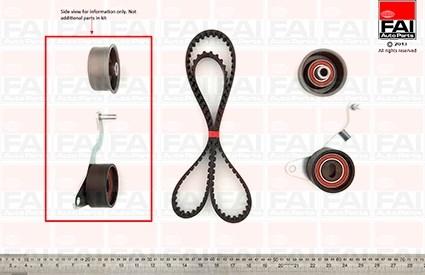 FAI AutoParts TBK215 - Komplet zupčastog remena www.molydon.hr