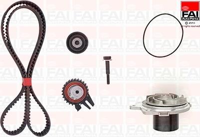 FAI AutoParts TBK224-6228 - Vodena pumpa sa kompletom zupčastog remena www.molydon.hr