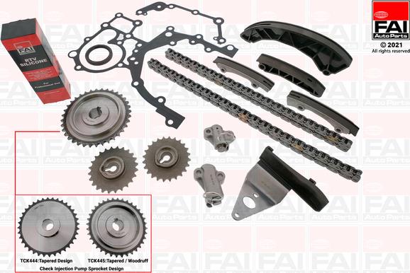 FAI AutoParts TCK445 - Set lanaca razvod i natezači www.molydon.hr