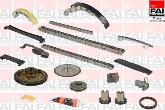 FAI AutoParts TCK41CRD - Set lanaca razvod i natezači www.molydon.hr