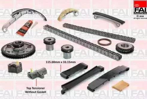 FAI AutoParts TCK42L - Set lanaca razvod i natezači www.molydon.hr