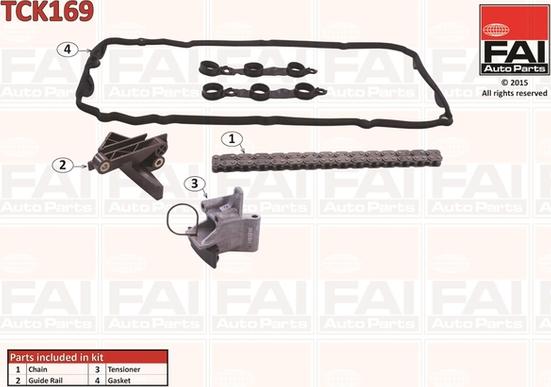 FAI AutoParts TCK169 - Set lanaca razvod i natezači www.molydon.hr