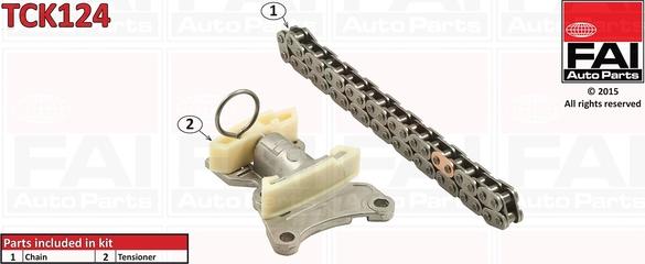 FAI AutoParts TCK124 - Set lanaca razvod i natezači www.molydon.hr