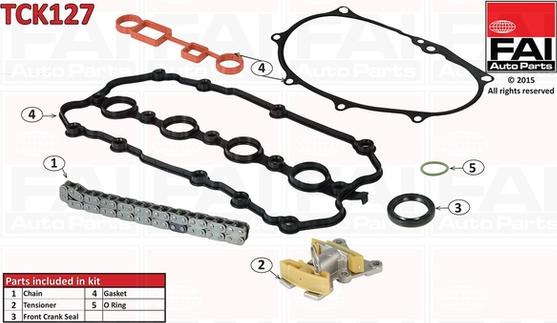 FAI AutoParts TCK127 - Set lanaca razvod i natezači www.molydon.hr