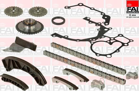 FAI AutoParts TCK258 - Set lanaca razvod i natezači www.molydon.hr