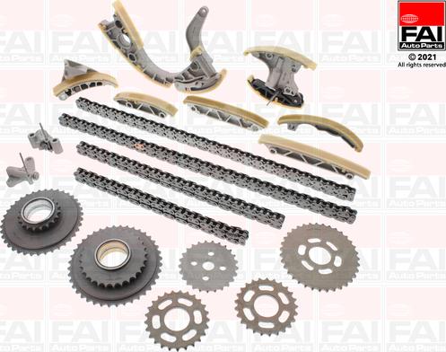 FAI AutoParts TCK217NG - Set lanaca razvod i natezači www.molydon.hr