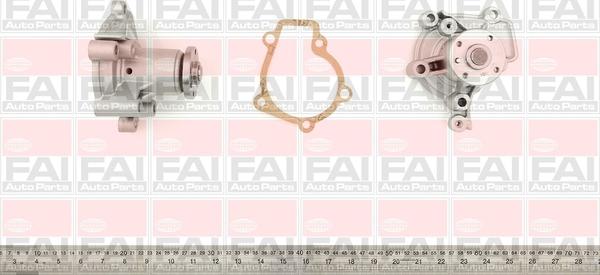 FAI AutoParts WP6216 - Vodena pumpa www.molydon.hr