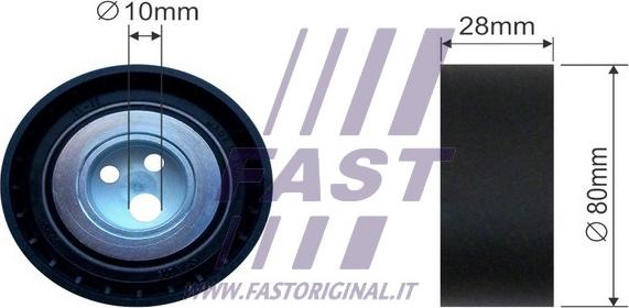 Fast FT44560 - Vodeći valjak , klinasti rebrasti remen  www.molydon.hr