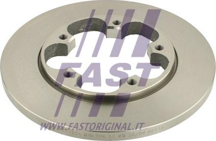 Fast FT31521 - Kočioni disk www.molydon.hr